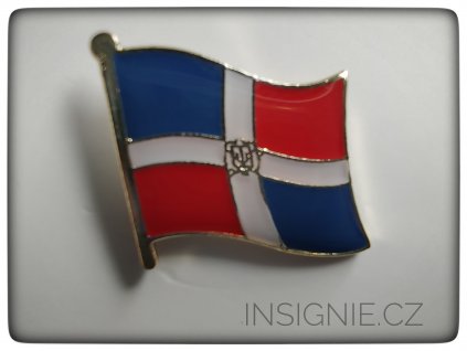 Dominikánská republika - klopový odznak