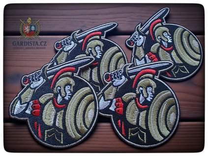 Nášivka "Spartský bojovník"