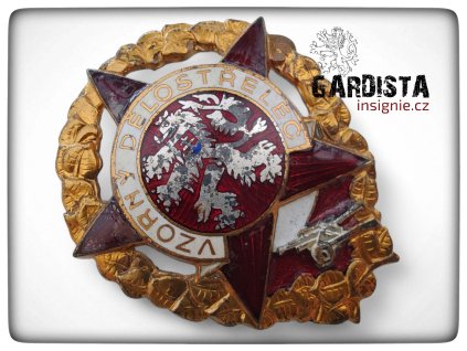 Čestný odznak Vzorný dělostřelec (21668)