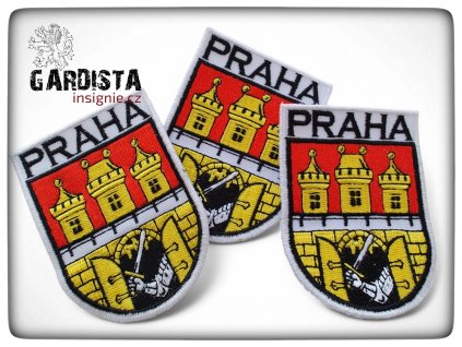 Nášivka PRAHA - znak hl. města