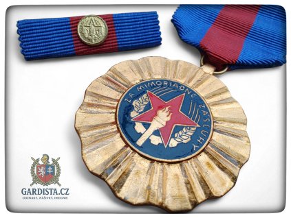 Vyznamenání Za mimořádné zásluhy SPO ČSSR