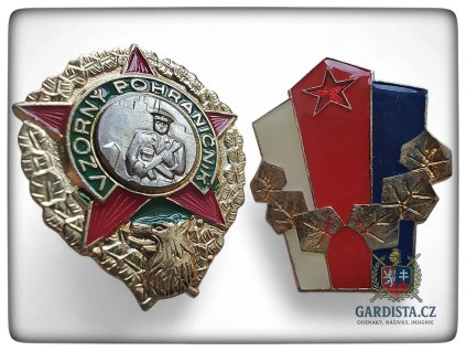 Sada Vzorný pohraničník + Příslušník vzorné jednotky