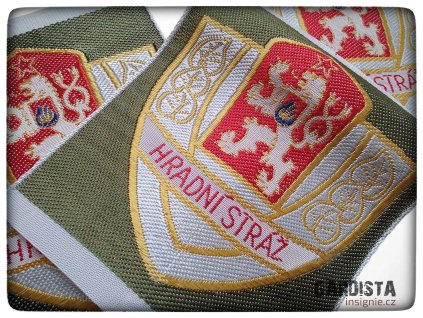 Rozlišovací nášivka HRADNÍ STRÁŽ