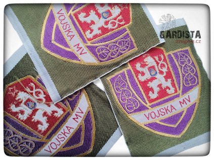 Rozlišovací nášivka VOJSKA MINISTERSTVA VNITRA