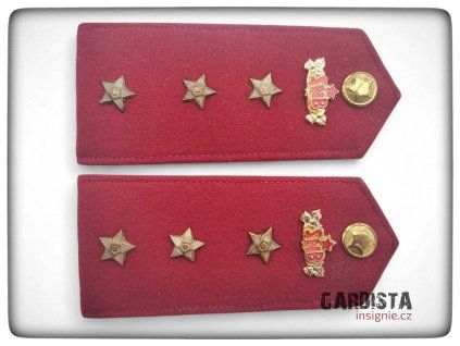 Nárameníky SNB - nadstrážmistr