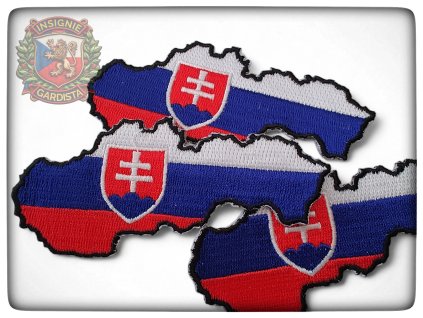 Nášivka - mapa Slovenska