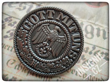 Kulatý odznak GOTT MIT UNS