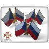 Klopový odznak Česko - Ruská federace