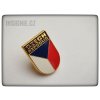 Odznak CZECH republic půlkulatý