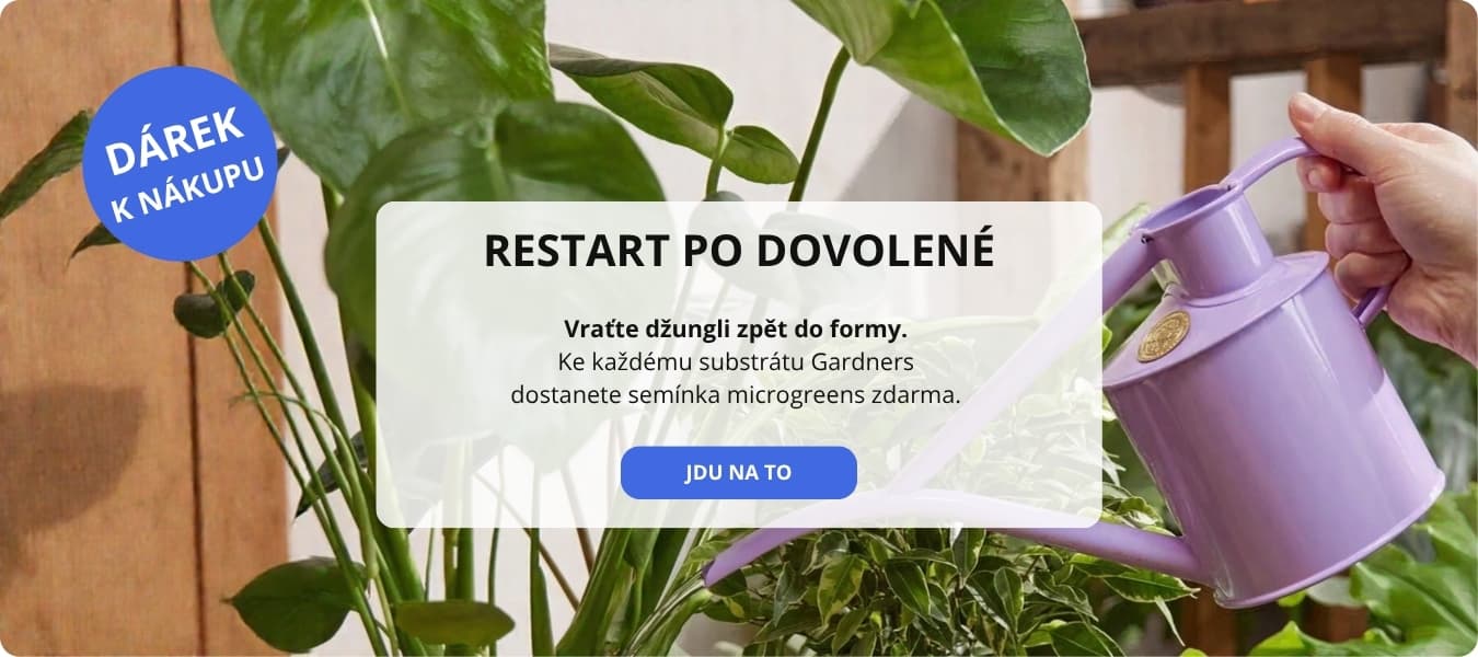 Ke každému substrátu Gardners  dostanete semínka microgreens zdarma.