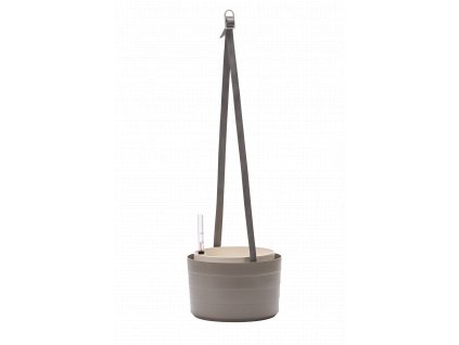 11522 6 samozavlazovaci zavesny kvetinac zardina berberis 26 cm taupe a slonova kost
