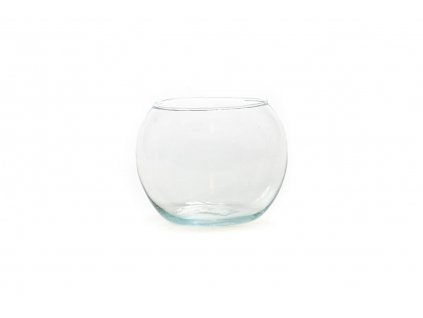 15077 sklenena vaza boule prumer 8 cm
