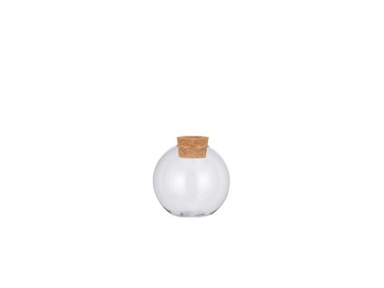 Skleněná váza PRESLIA, průměr 15 cm - ZACHRAŇ PRODUKT
