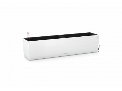 Samozavlažovací truhlík Balconera Color 80 cm, bílá