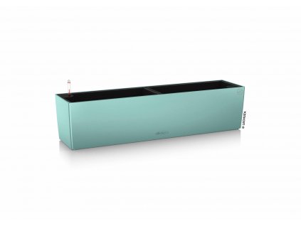 Samozavlažovací truhlík Balconera Color 80 cm, pastelová zelená