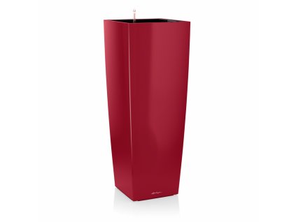 Samozavlažovací květináč Cubico Premium Alto průměr 40 cm, výška 105 cm, červená  + doprava zdarma