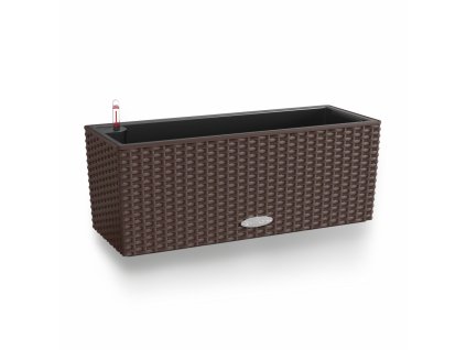 Samozavlažovací truhlík Balconera Cottage 50 cm, hnědá (mokka)