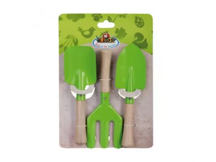 35337 detsky set hrabicky a dve lopatky zelena