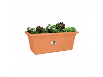 Truhlík Green Basics Garden XXL 80 cm, hnědá