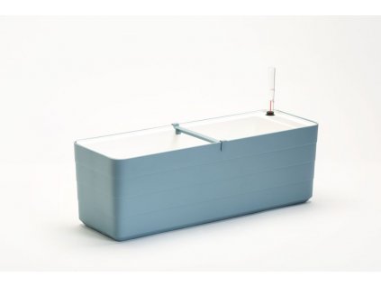 Samozavlažovací truhlík Berberis modrá + bílá 80 cm
