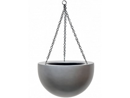 48186 1 obal baq gradient hanging bowl matna seda prumer 33 cm