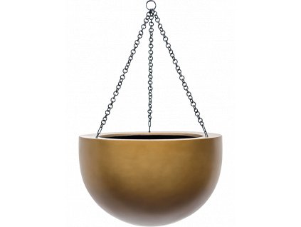 48198 1 obal baq gradient hanging bowl matna medova prumer 38 cm