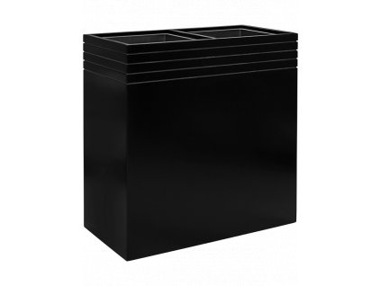48255 1 obal baq line up rectangle matna cerna s vnitrni vlozkou a kolecky prumer 74 cm
