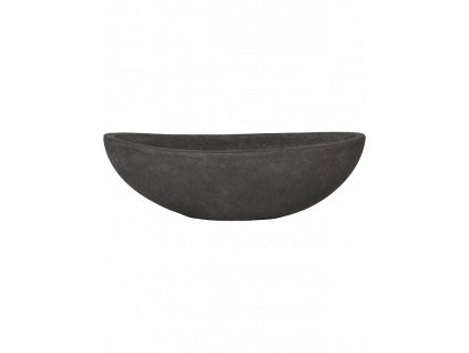 48843 1 obal baq polystone plain boat antracitova prumer 46 cm