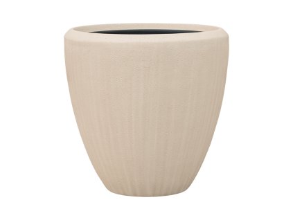 48855 1 obal baq polystone plain couple prirodni s vnitrni vlozkou prumer 40 cm