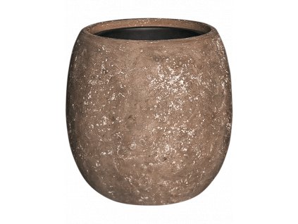 49011 1 obal baq polystone coated plain balloon hneda s vnitrni vlozkou prumer 42 cm