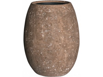 49029 1 obal baq polystone coated plain balloon hneda s vnitrni vlozkou prumer 52 cm