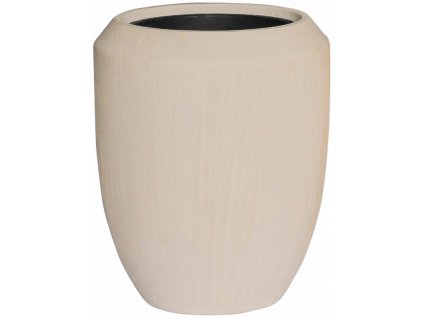 49032 1 obal baq polystone coated plain coppa prirodni s vnitrni vlozkou prumer 45 cm