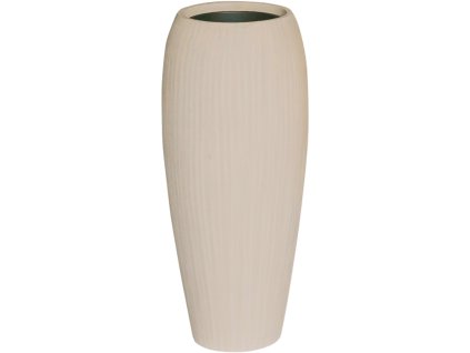 49050 1 obal baq polystone coated plain emperor prirodni s vnitrni vlozkou prumer 39 cm