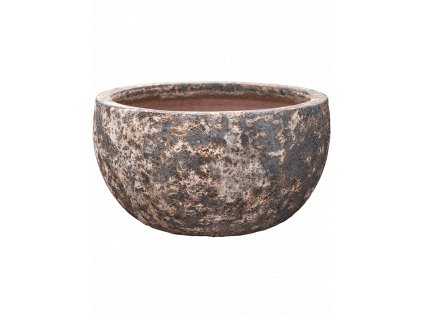 49224 1 obal baq lava bowl relic rust metal prumer 52 cm
