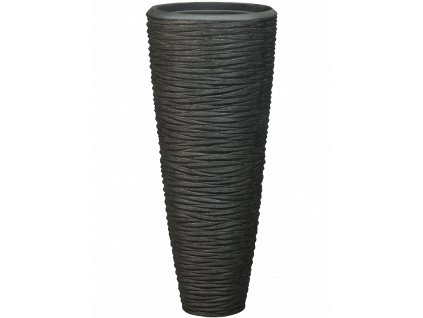 49482 1 obal baq polystone seaside partner antracitova s vnitrni vlozkou prumer 50 cm