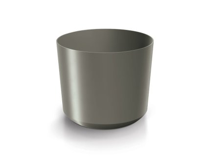 51654 kvetinac tubo 17 8 cm bezovo seda