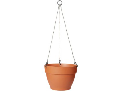 53946 kvetinac vibia campana hanging basket 26 cm hneda