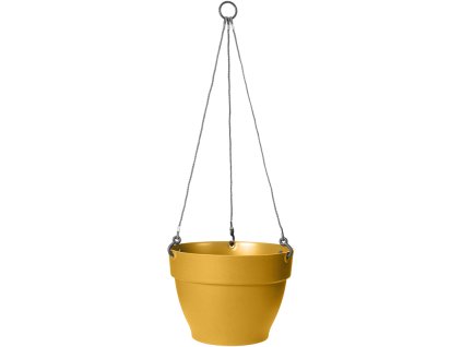 53952 kvetinac vibia campana hanging basket 26 cm zluta