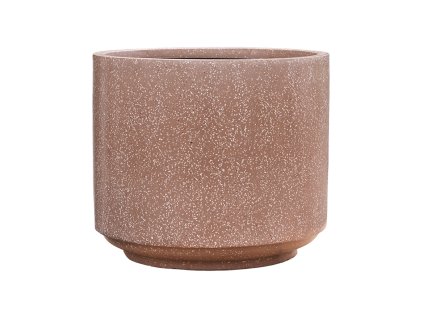 58294 obal baq terrazo cylinder hneda prumer 52 cm
