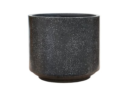 58300 obal baq terrazo cylinder cerna prumer 43 cm