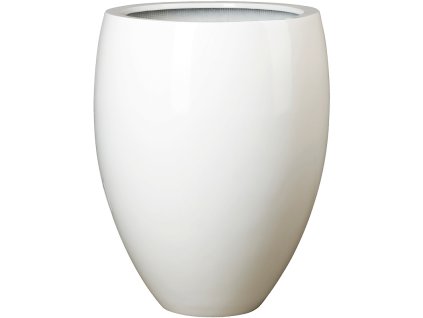 Obal Fiberstone - Bond M lesklá bílá, průměr 48 cm