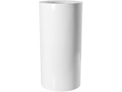 Obal Fiberstone - Klax M lesklá bílá, průměr 30 cm