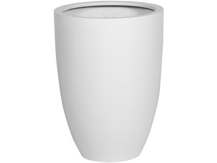 Obal Fiberstone - Ben L matná bílá, průměr 40 cm