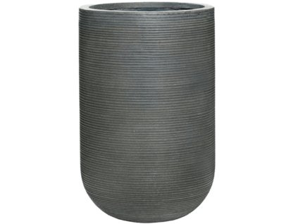 Obal Ridged Horizontally - Cody M tmavě šedá, průměr 35 cm