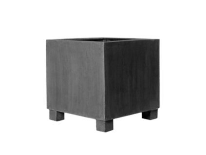 Obal Fiberstone - Jumbo M šedá na nožičkách, průměr 70 cm
