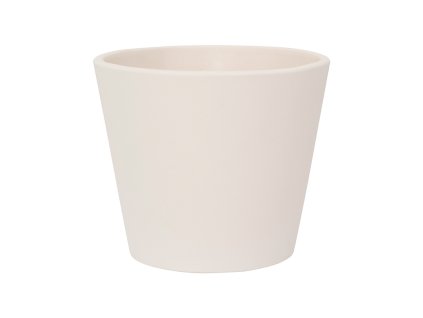 Obal Ceramic - Inez XS Vanilla bílá, průměr 11 cm