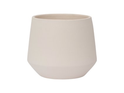 Obal Ceramic - Julia S Vanilla bílá, průměr 13 cm