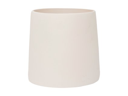 Obal Ceramic - Sofia L Vanilla bílá, průměr 16 cm