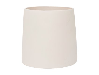 Obal Ceramic - Sofia M Vanilla bílá, průměr 13 cm