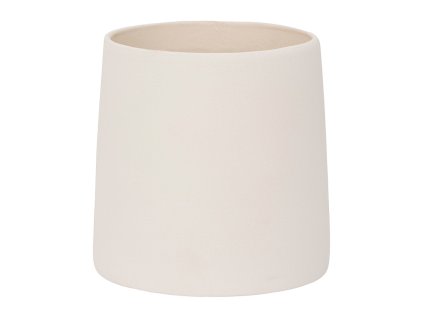 Obal Ceramic - Sofia S Vanilla bílá, průměr 10,5 cm